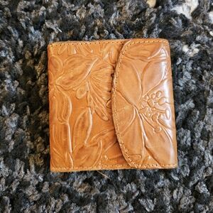 Patricia Nash Bifold Leather Wallet